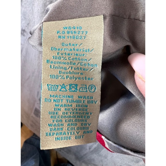 Boden Skirt Womens 8 Multicolored Lotus Flower Pencil Skirt 100% Cotton - Picture 6 of 9